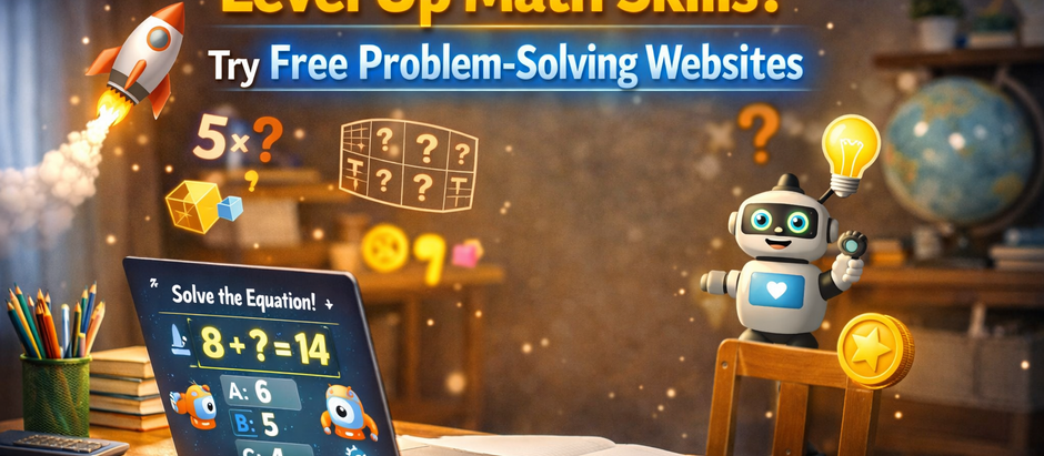 Want Your Child to Level Up Math Skills? Try Free Problem-Solving Websites