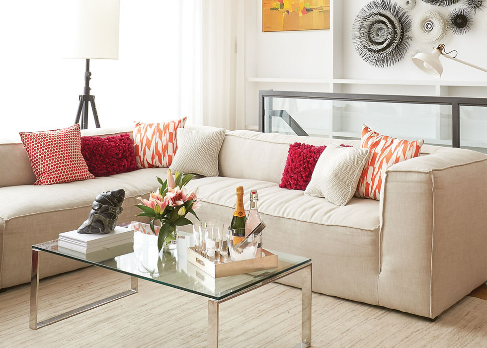 Living room, photo Roberto Caruso