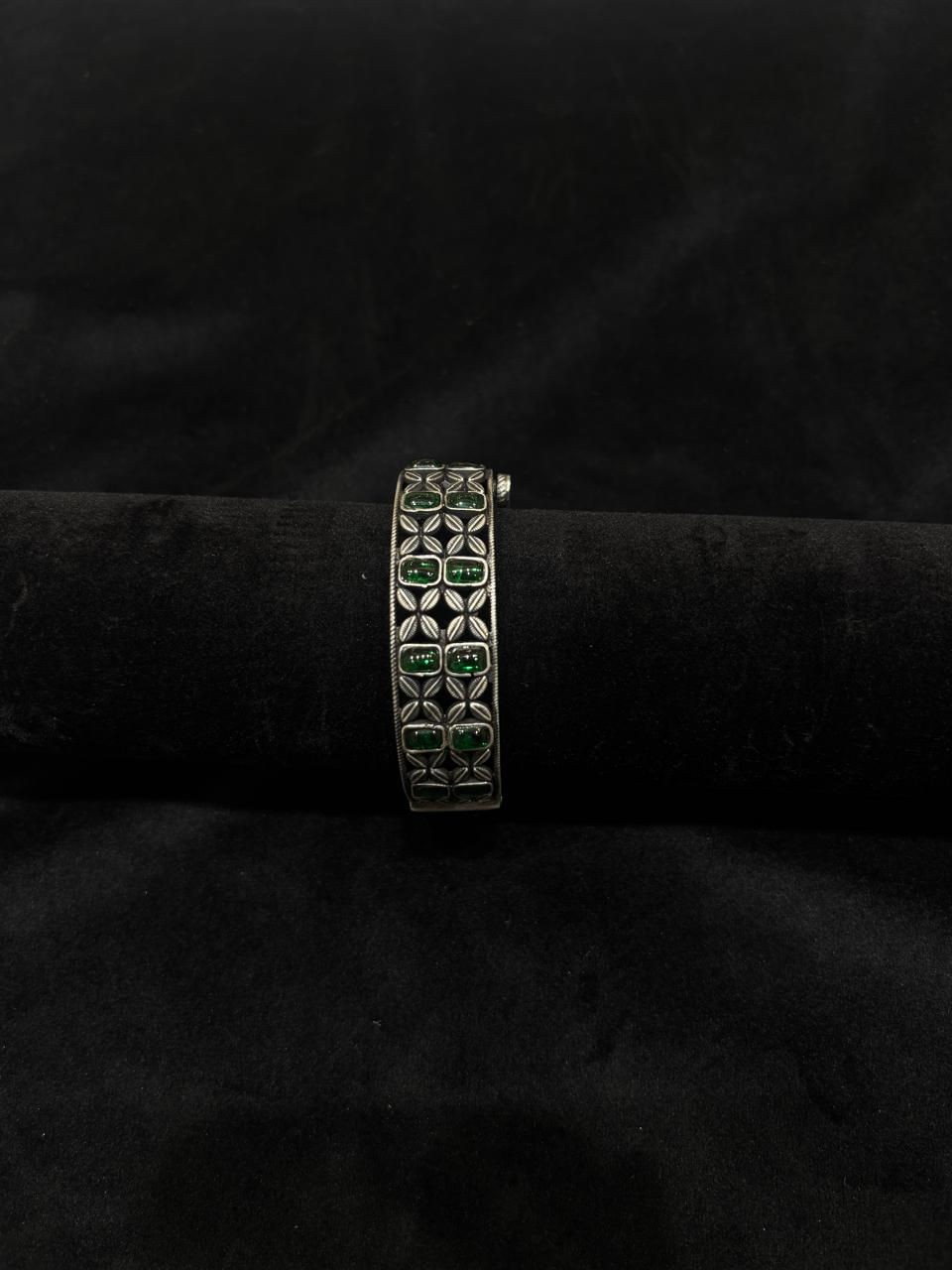 Thumbnail: silver bangles