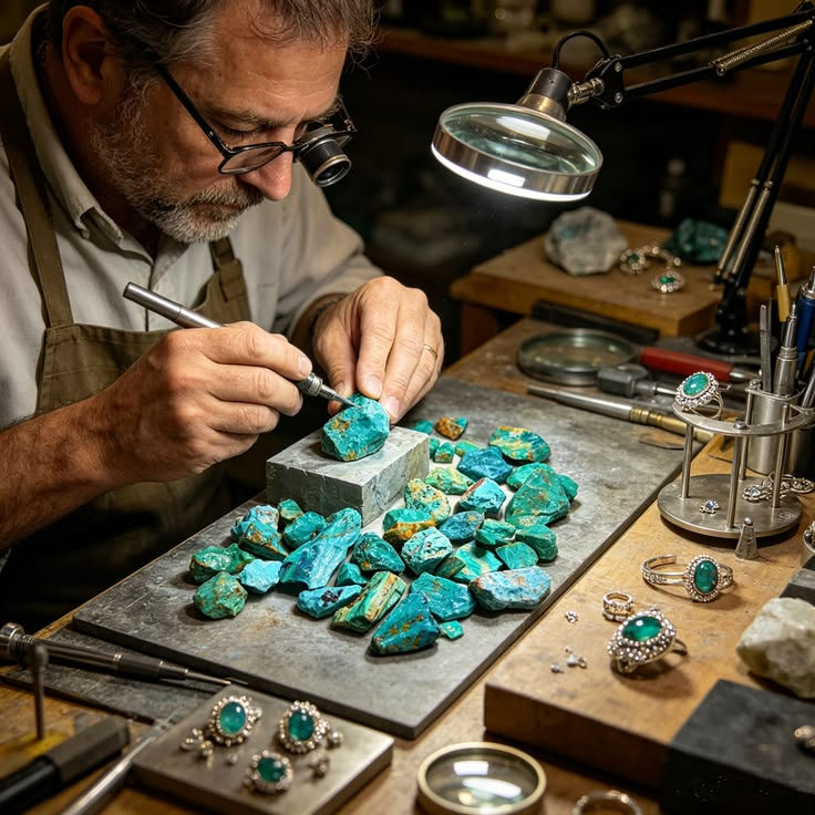 Natural Sky Blue Turquoise Sleeping Beauty Mine Arizona Rough Raw Stone Unpolished Gemston