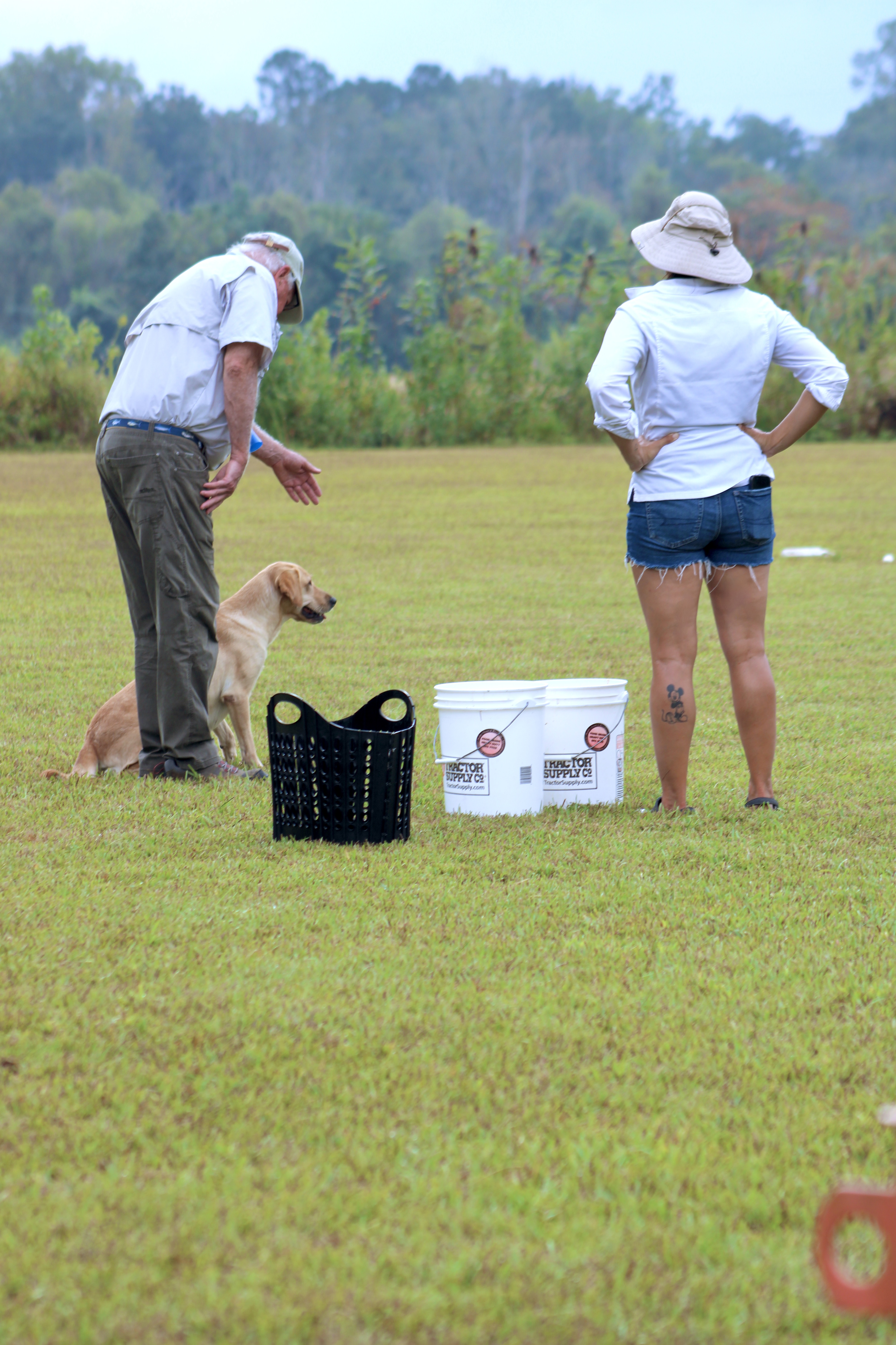Field practice session