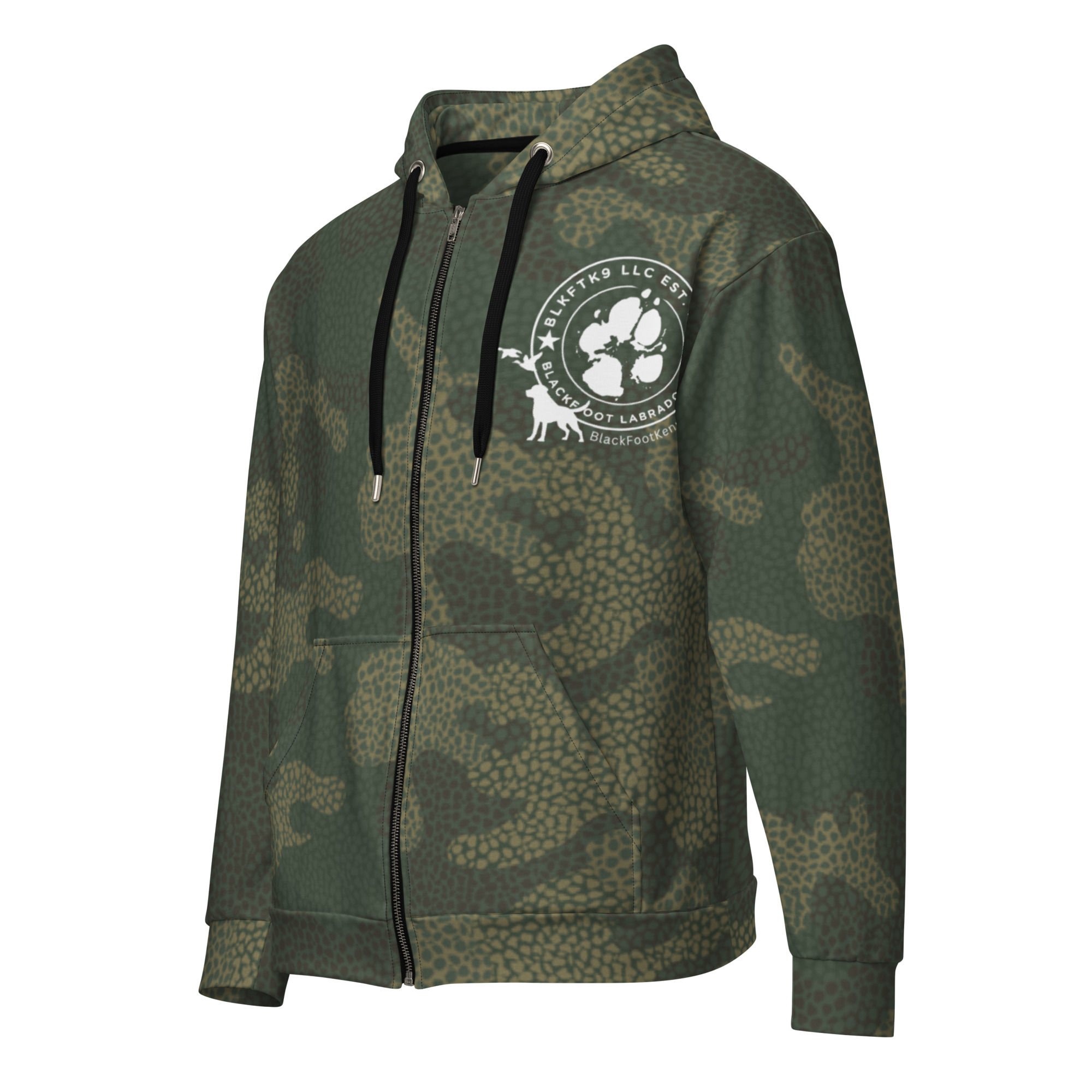 Unisex zip hoodie