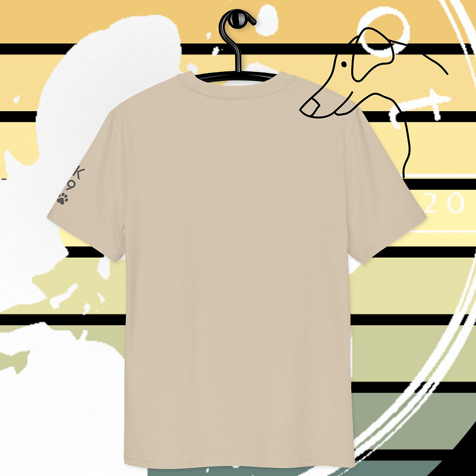 Thumbnail: Can't Sorry Dog training: Unisex organic cotton t-shirt