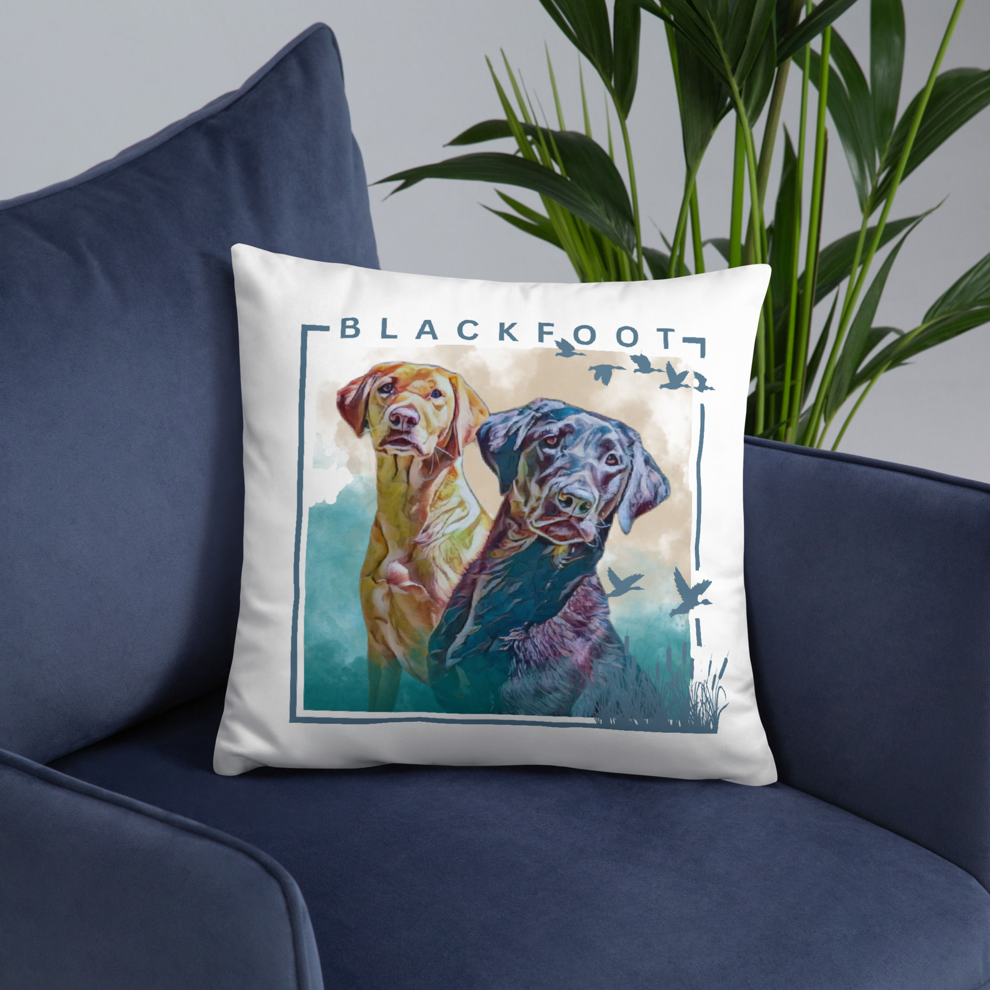 The Irish Girls: Basic Throw Pillow