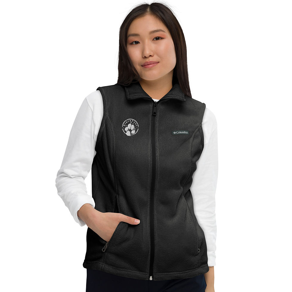 Thumbnail: BLKFT Logo: Women’s Columbia fleece vest