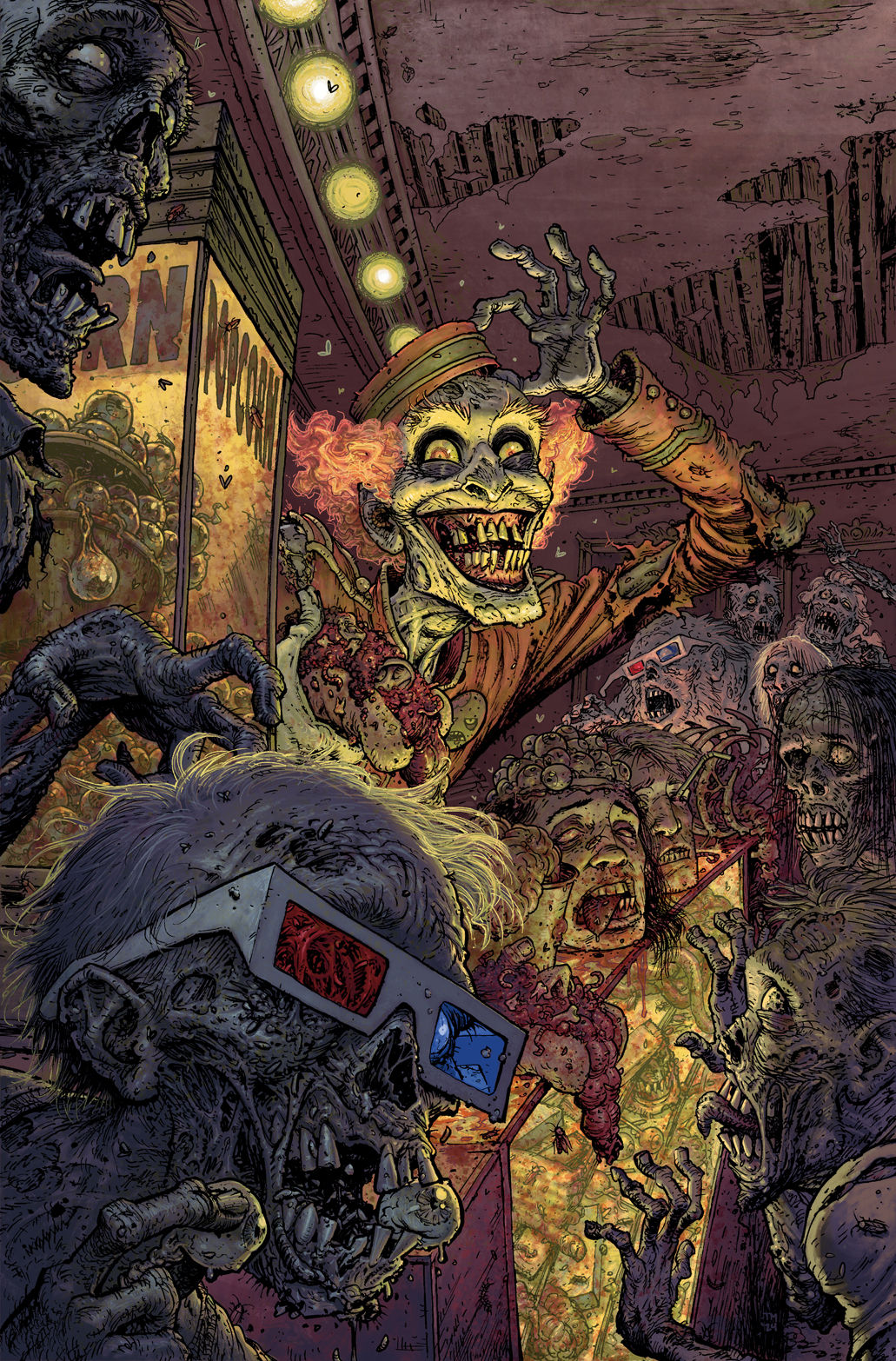 Outbreaks #3 - Cover G (Textless Moore)