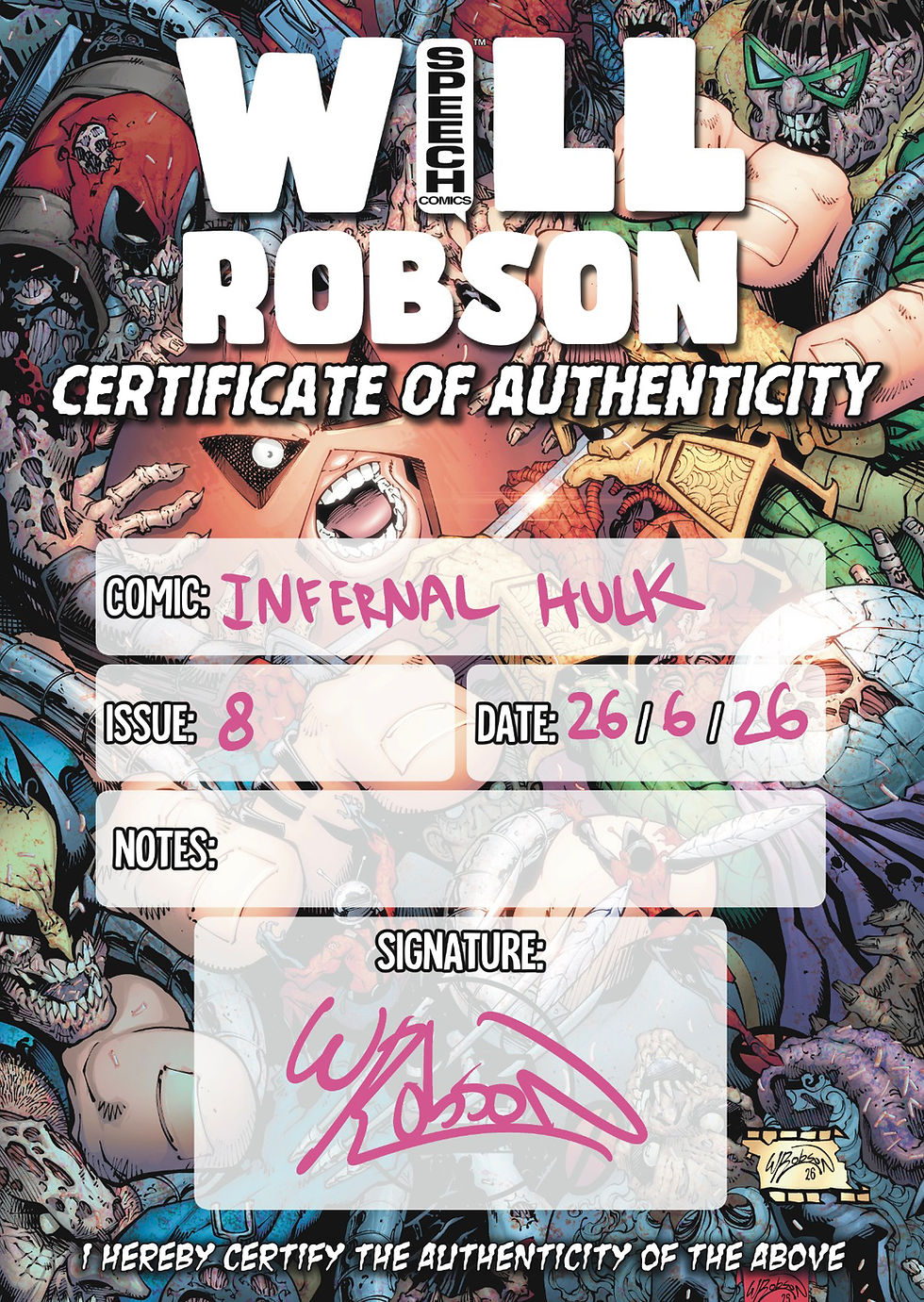 Thumbnail: Infernal Hulk #8