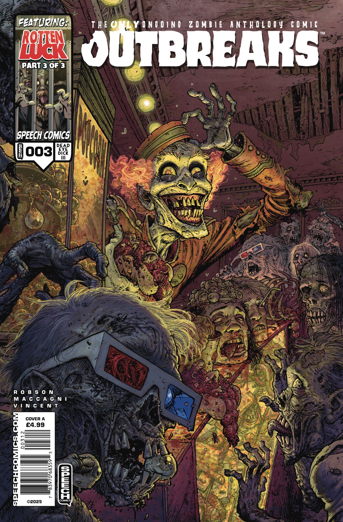 Outbreaks #3 - Cover A (Main Cover)
