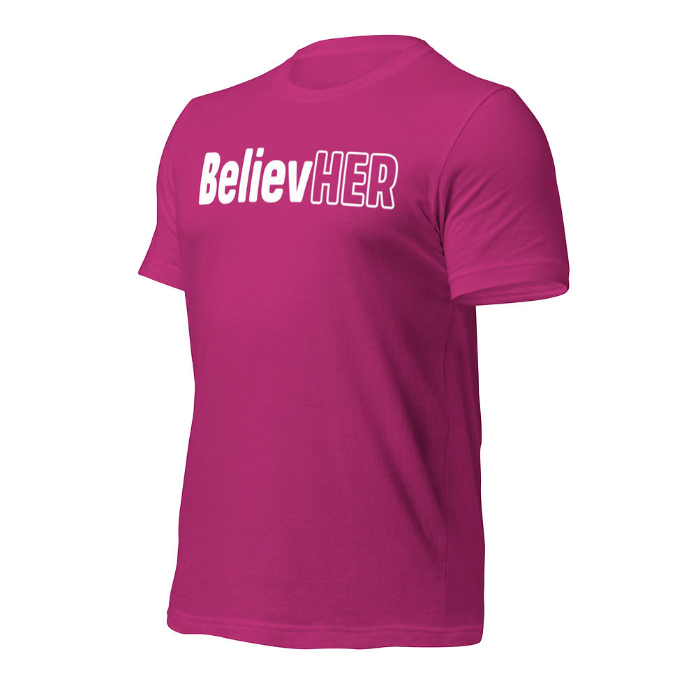 Thumbnail: BelieveHer Unisex T-Shirt