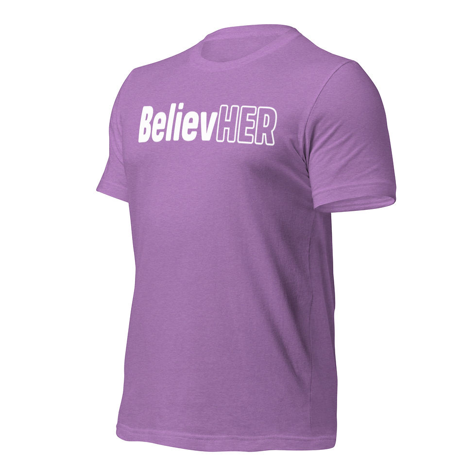 Thumbnail: BelieveHer Unisex T-Shirt