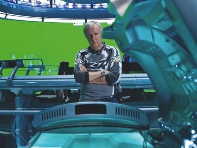 James Cameron from Avatar shooting days