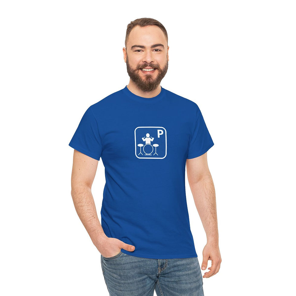Miniature : T-Shirt "Drummer Park Only" pour batteur Drummer Coton 180g