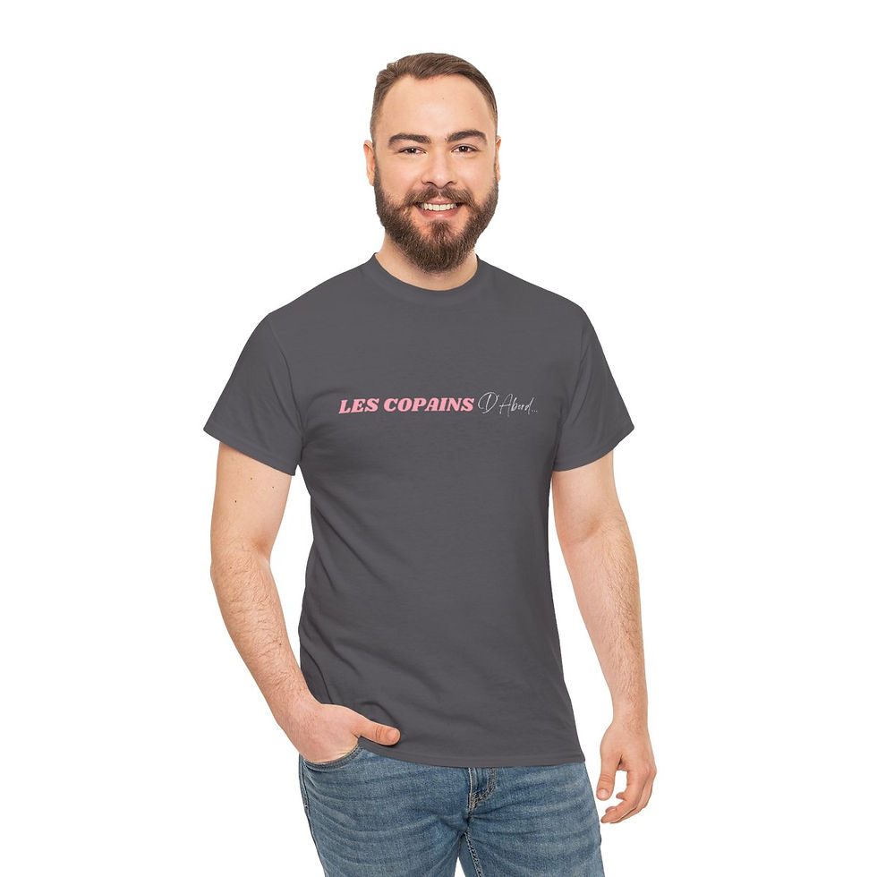 Miniature : T-Shirt "Les Copains D'abord" Chansons cultes Coton 180g