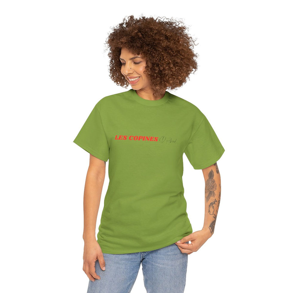 Miniature : T-Shirt "Les Copines D'Abord" Chansons cultes Coton 180g