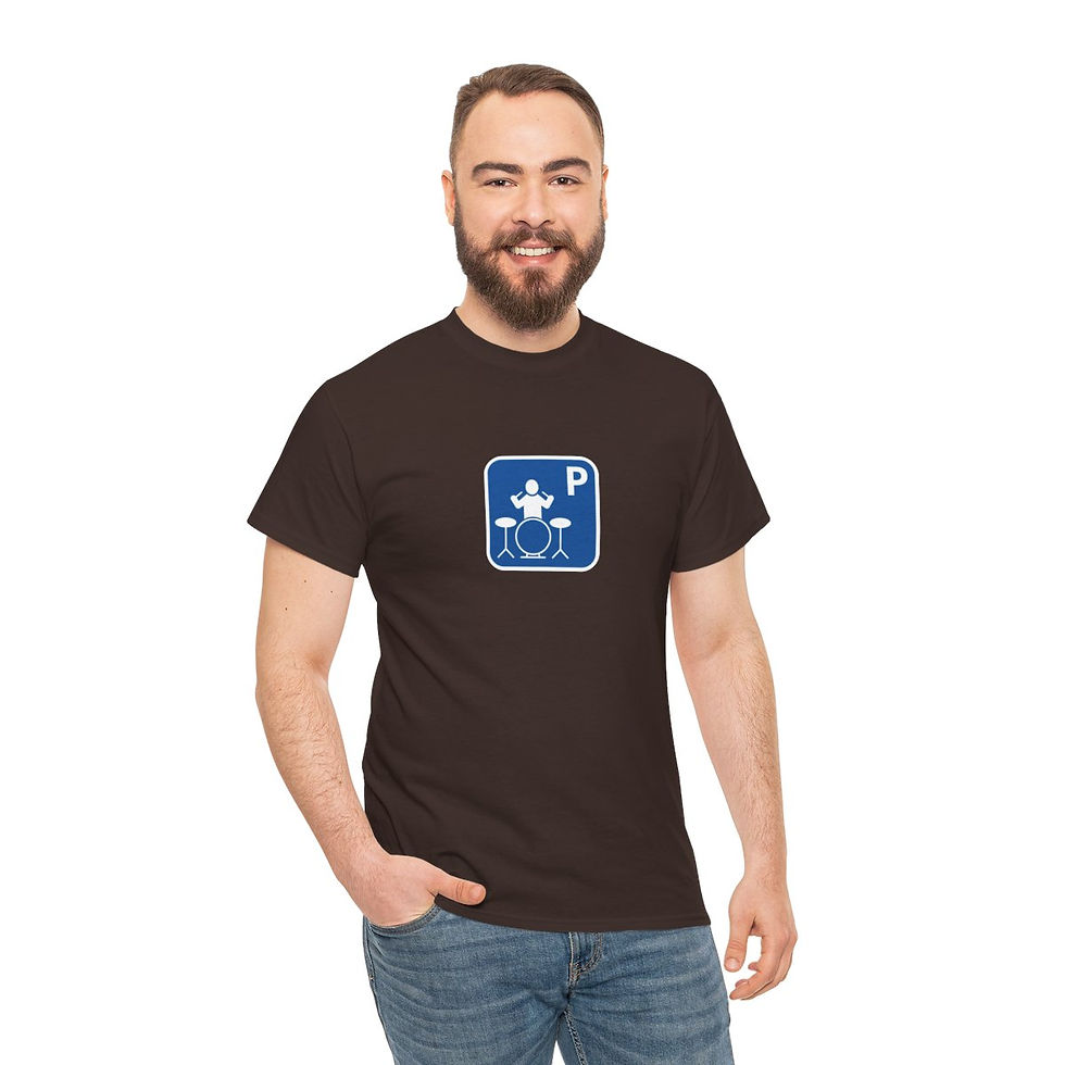 Miniature : T-Shirt "Drummer Park Only" pour batteur Drummer Coton 180g