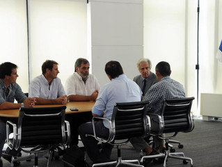 VÁZQUEZ RECIBIÓ A LOS PRODUCTORES AUTOCONVOCADOS