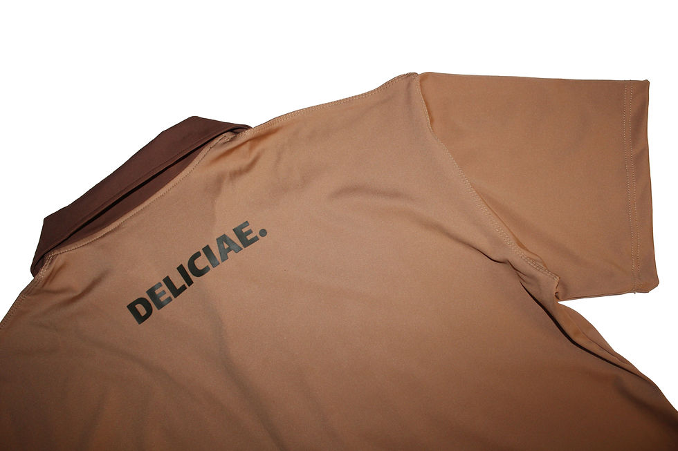 Miniatura: Peace & Love Brown Relaxed Fit Short Sleeved Shirt