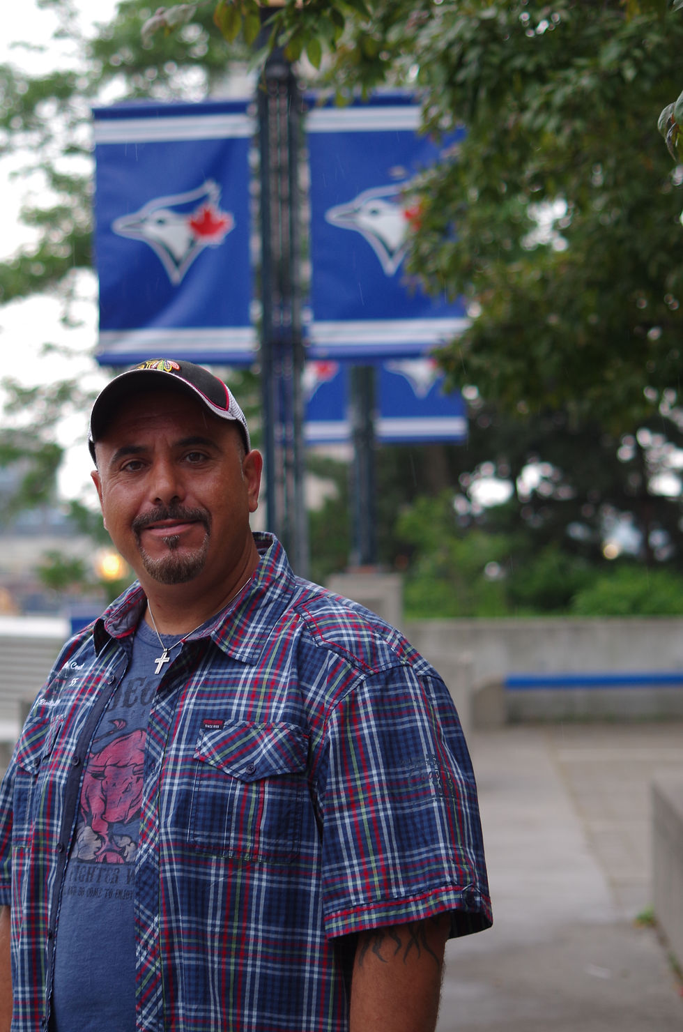 Mike @ Toronto Blue Jay game