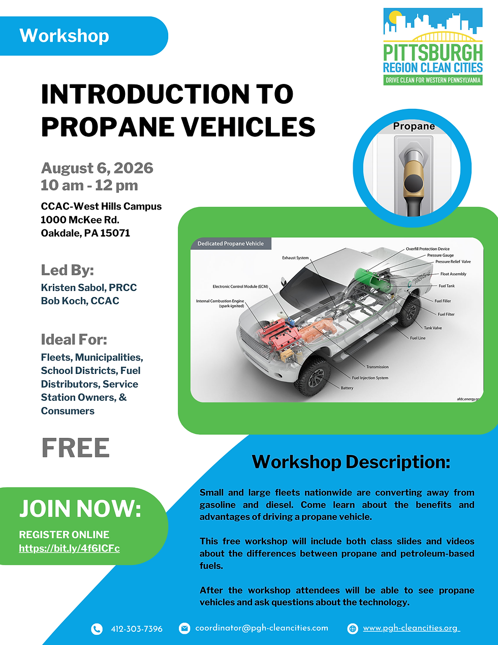 Introduction to Propane Vehicles Workshop