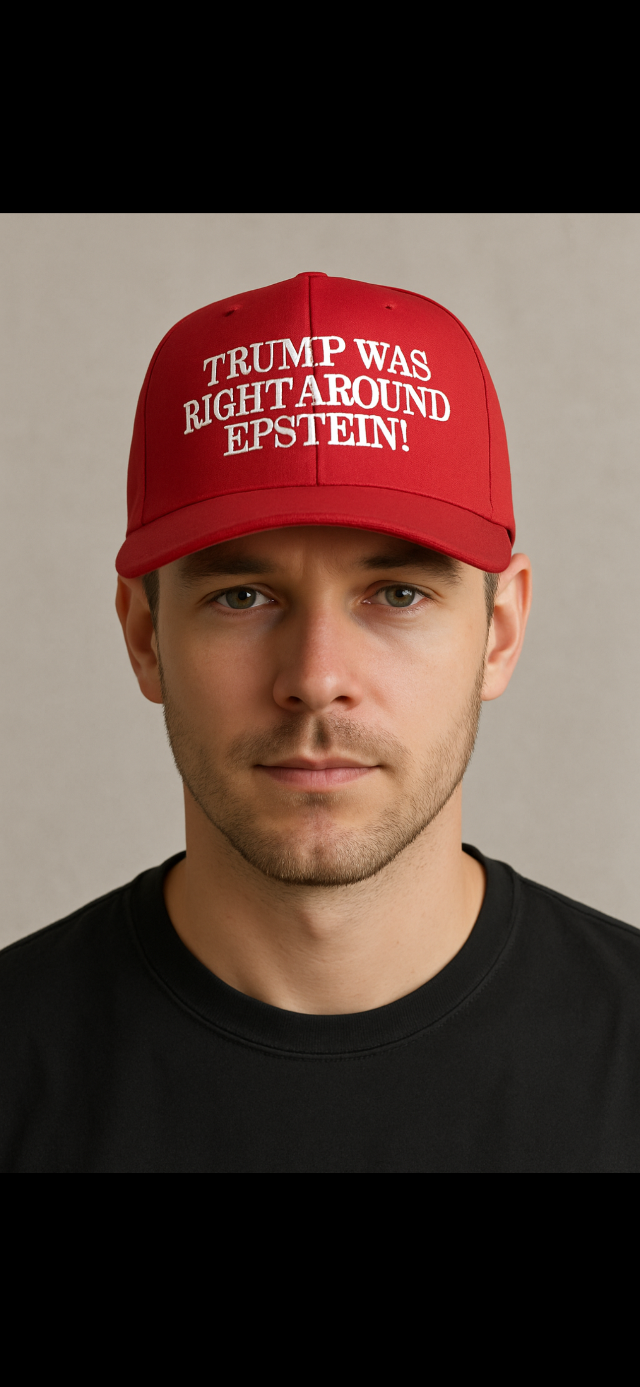 Trump Was Right Around Epstein Hat