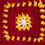 Thumbnail: Red, White and Gold Star Crochet Afghan/Lap Blanket