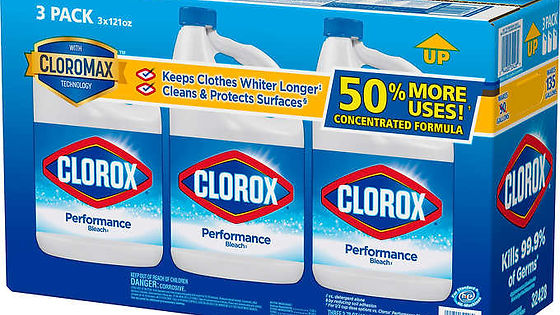 Costco: Bleach or Clorox (3pc/cs)