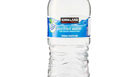 Costco: Water: Kirkland Bottled Water, 16.9oz, 40ct/case