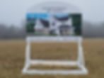 Lakeside Development Site Sign