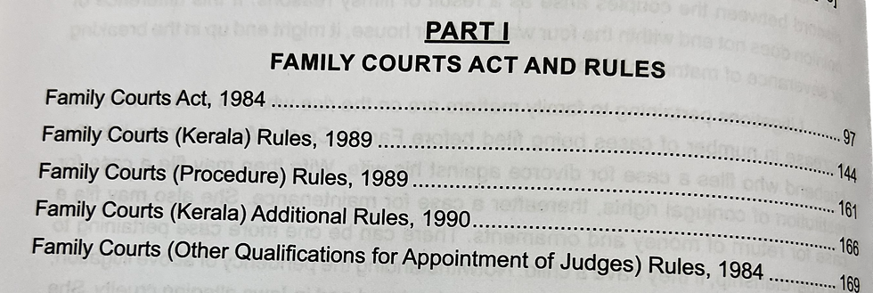 filing a Divorce petition in Kerala