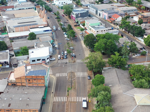 Avenida Mário Filho no Bairro Morumbi, Foz do Iguaçu 