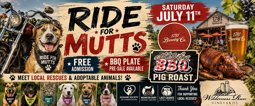 Ride For Mutts & Pig Pickin'