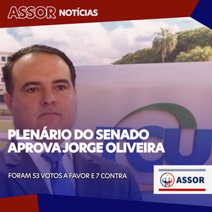Plenário do Senado aprova indicação de Jorge Oliveira para o TCU