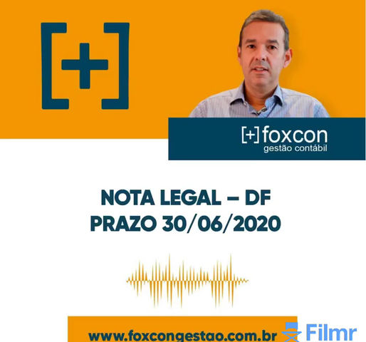 Foxcon Notícias: Indicações do Nota Legal vão até 30 de junho