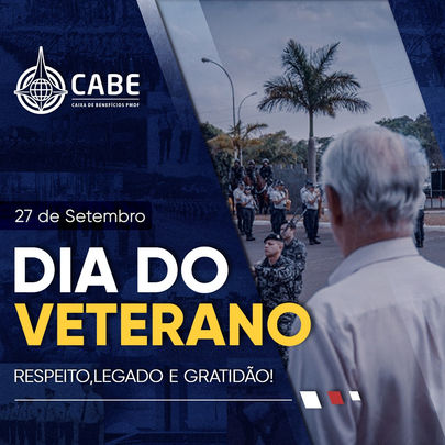 Um salve para nossos veteranos e veteranas!