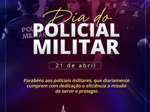 São poucos profissionais que se entregam ao agir e ao risco. E você policial, é um deles! 