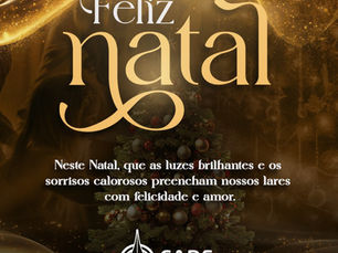 É Natal, vamos encher nossos corações com as mais belas ações e sentimentos