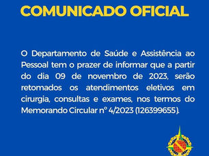 PMDF anuncia retomada dos atendimentos eletivos em cirurgia, exames e consultas 
