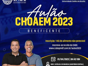 CABE promoverá Aulão Beneficente para o CHOAEM 2023