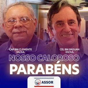 Cel Paduan e Cap Clemente são aniversariantes de julho