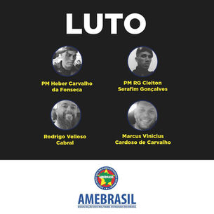 Nota de Pesar – Homenagem aos Heróis Tombados no Cumprimento do Dever