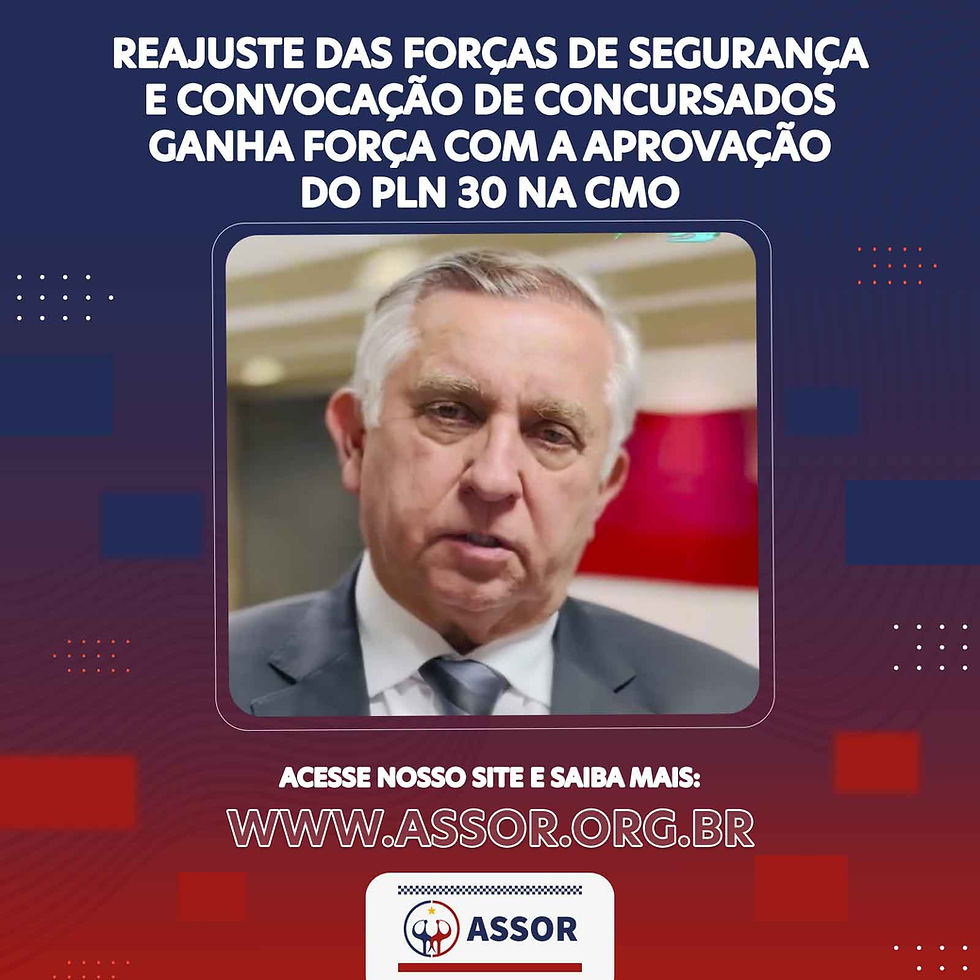Avanço no Congresso: Senador Izalci anuncia aprovação do PLN 30/2025 com reajuste para militares e convocação de concursados