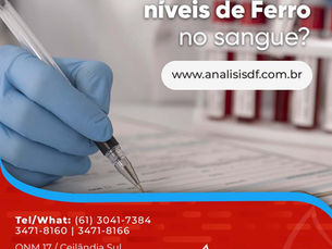 Você sabe por que é importante medir os níveis de ferro no sangue?