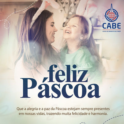 Viva a esperança e o presente da Páscoa!