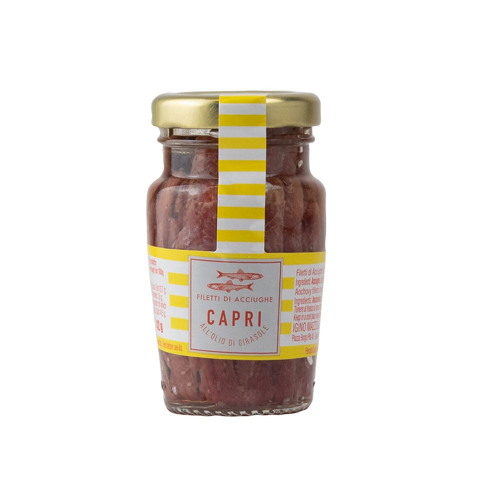 ACCIUGHE SOTT'OLIO - barattolo comodità 80gr.