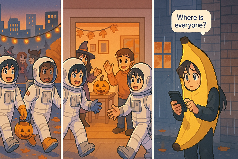 Wacky Wednesday: Costume Party Edition – When “Alignment” Goes Trick-or-Treating