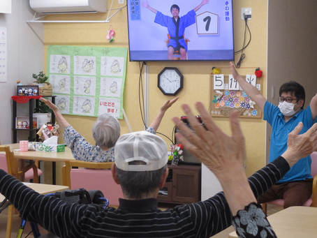 体を鍛えて！　コロナを吹き飛ばせ！！