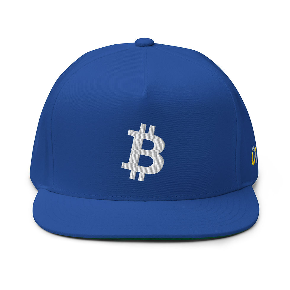 Thumbnail: Bitcoin Flat Bill Cap