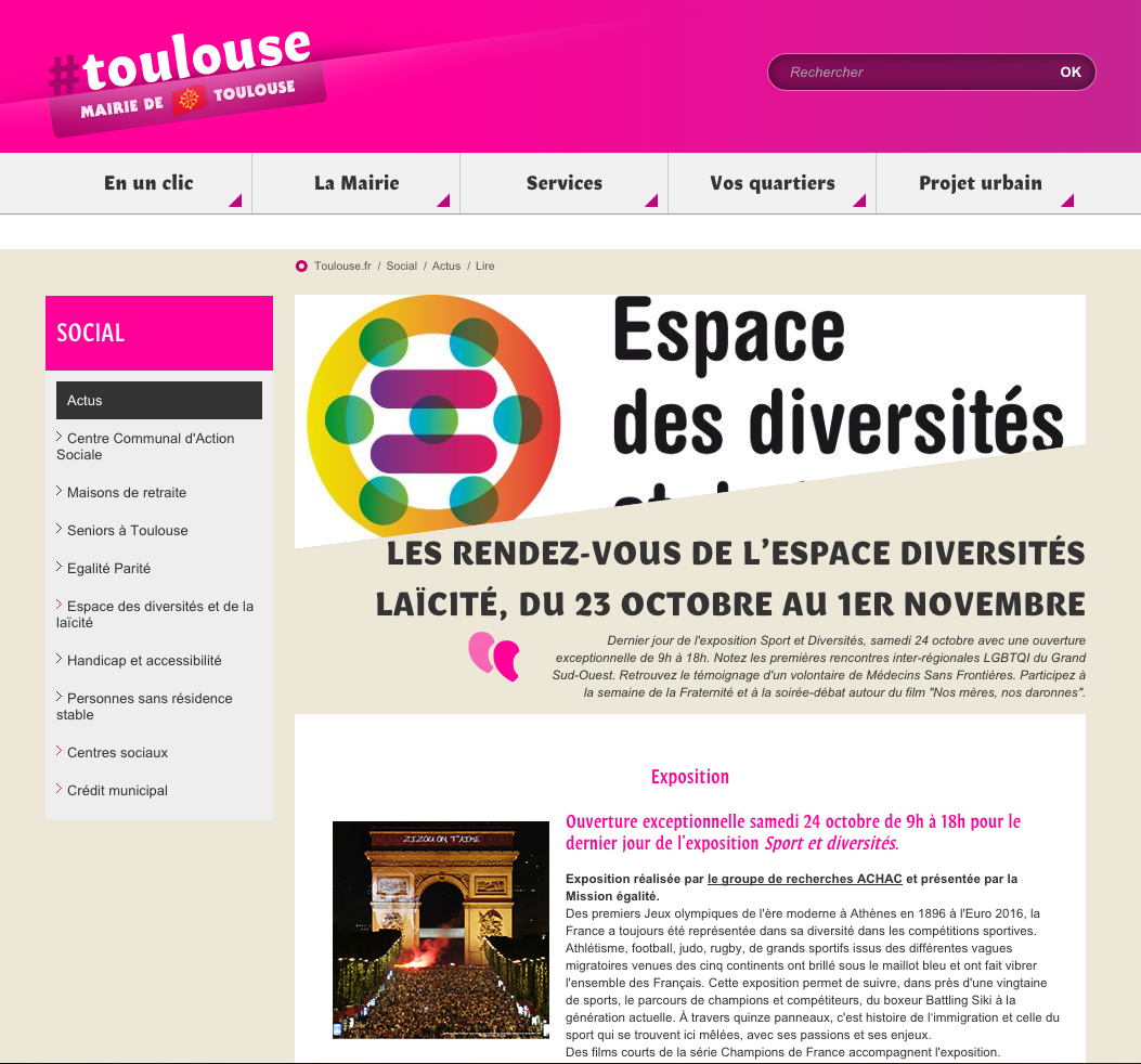 Rendez-vous de l'espace diversité