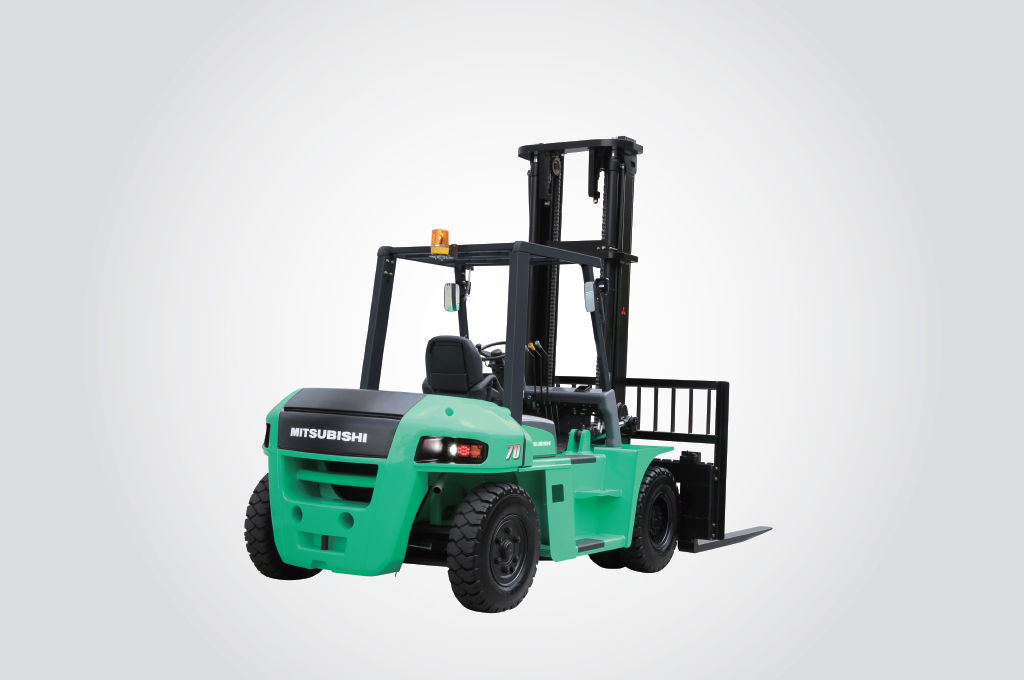 mitsubishi forklift big