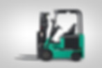 Mitsubishi forklift electric counterbalance